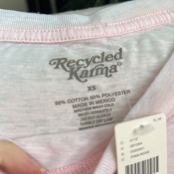 NWT Anthropologie Recycled Karma Puff Sleeve Paris Shirt - Picture 5 of 5